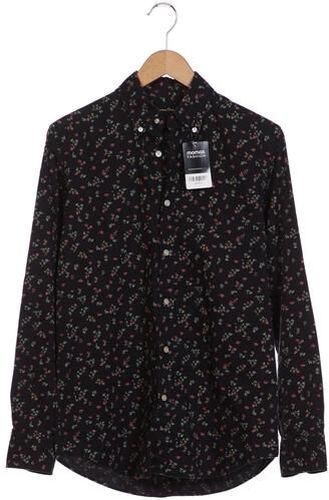 Herren Hemd, schwarz, Gr. S - Second Hand - Massimo Dutti - Modalova