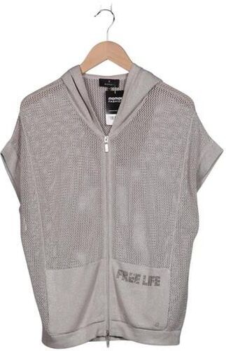 Damen Weste, grau, Gr. EU 38, Baumwolle, Synthetik - Second Hand - monari - Modalova