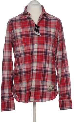 Herren Hemd, rot, Gr. XL, Elasthan, Baumwolle - Second Hand - Napapijri - Modalova