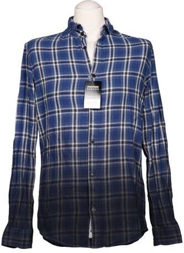 Herren Hemd, marineblau, Gr. M, Baumwolle - Second Hand - ONLY & SONS - Modalova