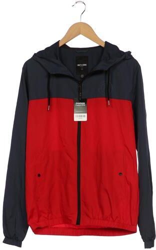 Herren Jacke, rot, Gr. M, Synthetik - Second Hand - ONLY & SONS - Modalova