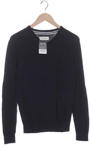 Herren Pullover, marineblau, Gr. M, Baumwolle - Second Hand - Pier One - Modalova
