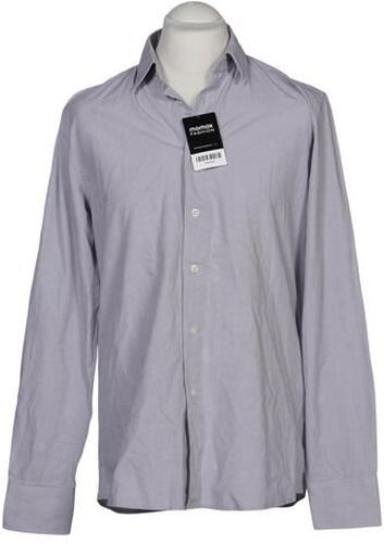 Herren Hemd, hellblau, Gr. M, Baumwolle - Second Hand - Pier One - Modalova