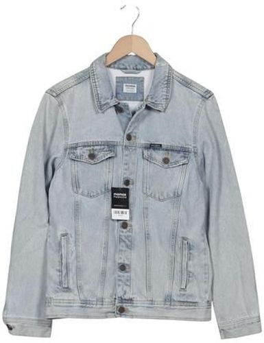 Herren Jacke, hellblau, Gr. L, Baumwolle - Second Hand - Pull & Bear - Modalova