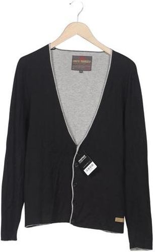 QS by s.Oliver Herren Strickjacke, schwarz, Gr. S, Baumwolle - Second Hand - S. Oliver - Modalova
