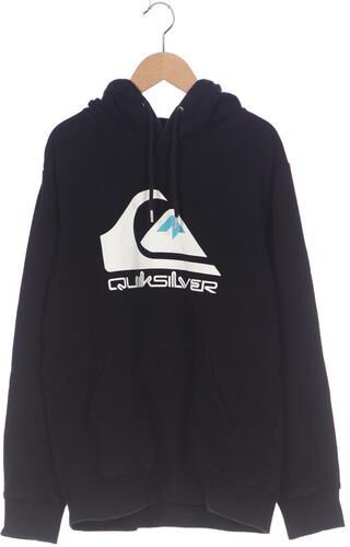 Herren Kapuzenpullover, schwarz, Gr. S, Baumwolle, Synthetik - Second Hand - Quiksilver - Modalova