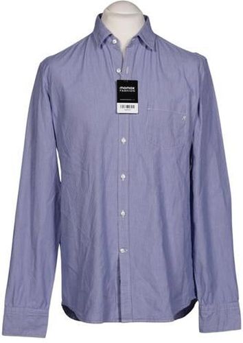 Herren Hemd, hellblau, Gr. XL, Baumwolle - Second Hand - Replay - Modalova
