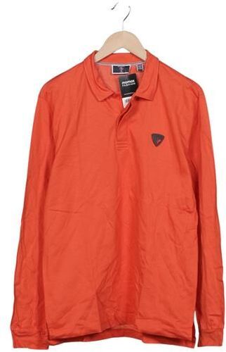 Herren Poloshirt, orange, Gr. EU 50, Baumwolle - Second Hand - Rossignol - Modalova