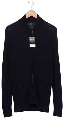 Herren Strickjacke, marineblau, Gr. M, Baumwolle - Second Hand - S. Oliver - Modalova