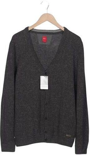 Herren Strickjacke, grau, Gr. L - Second Hand - S. Oliver - Modalova