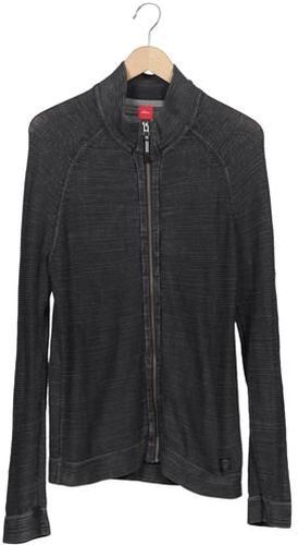 Herren Strickjacke, grau, Gr. M, Baumwolle - Second Hand - S. Oliver - Modalova