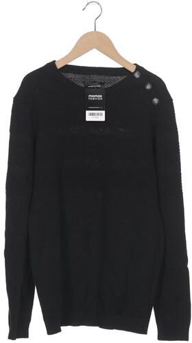 Herren Pullover, schwarz, Gr. M, Wolle - Second Hand - Samsoe & Samsoe - Modalova