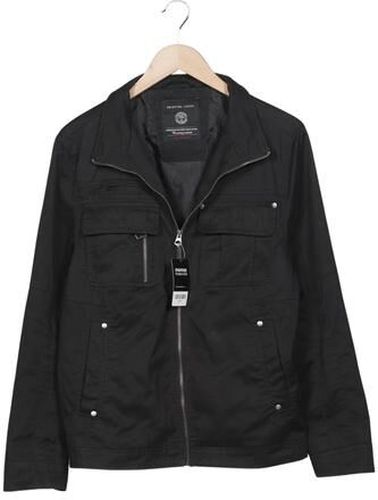 Herren Jacke, schwarz, Gr. M, Baumwolle, Synthetik - Second Hand - Selected - Modalova