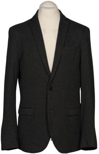 Herren Sakko, grau, Gr. EU 52, Synthetik, Viskose - Second Hand - Selected - Modalova