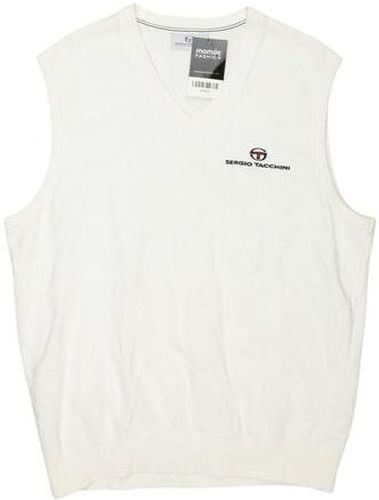 Herren Pullover, weiß, Gr. M, Baumwolle, Synthetik - Second Hand - Sergio tacchini - Modalova