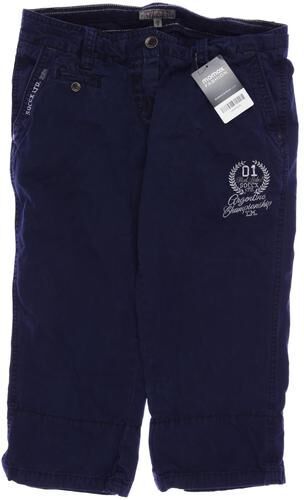 Damen Shorts, marineblau, Gr. EU 36, Baumwolle - Second Hand - Soccx - Modalova