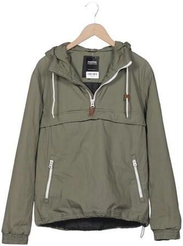 Herren Jacke, grün, Gr. XL, Baumwolle, Synthetik - Second Hand - Solid - Modalova