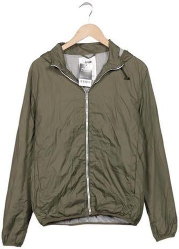 Herren Jacke, grün, Gr. L, Baumwolle, Synthetik - Second Hand - Solid - Modalova