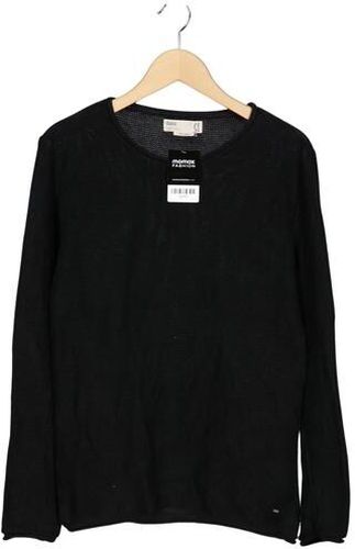 Herren Pullover, schwarz, Gr. S, Baumwolle - Second Hand - Solid - Modalova