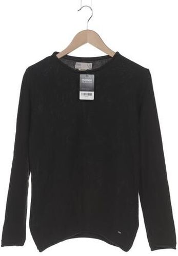 Herren Pullover, schwarz, Gr. S, Baumwolle - Second Hand - Solid - Modalova