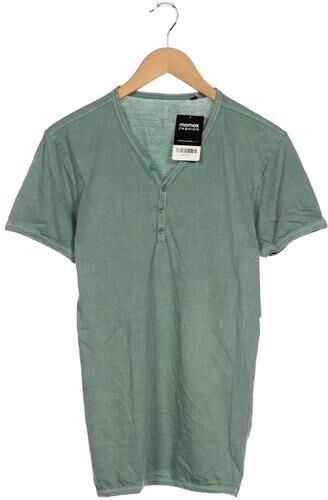 Herren T-Shirt, türkis, Gr. M, Baumwolle - Second Hand - Solid - Modalova