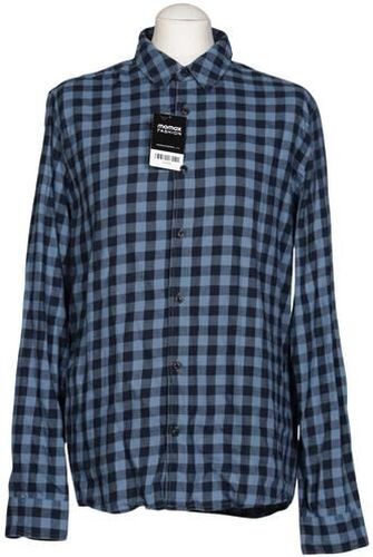 Herren Hemd, blau, Gr. L, Baumwolle - Second Hand - Street One - Modalova