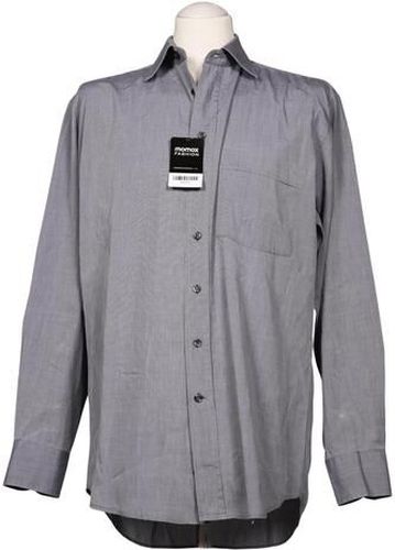 Herren Hemd, grau, Gr. 39, Baumwolle - Second Hand - Strellson - Modalova