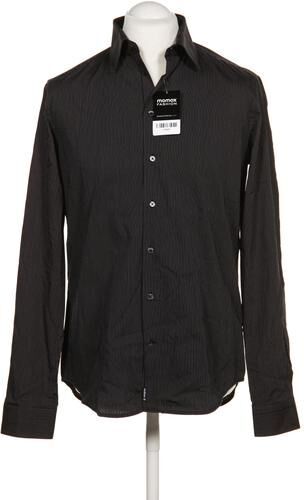 Herren Hemd, schwarz, Gr. 40, Baumwolle - Second Hand - Strellson - Modalova