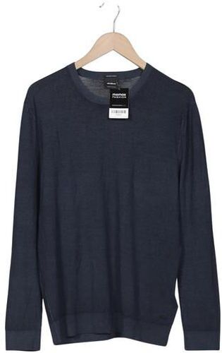 Herren Pullover, marineblau, Gr. XL, Schurwolle - Second Hand - Strellson - Modalova