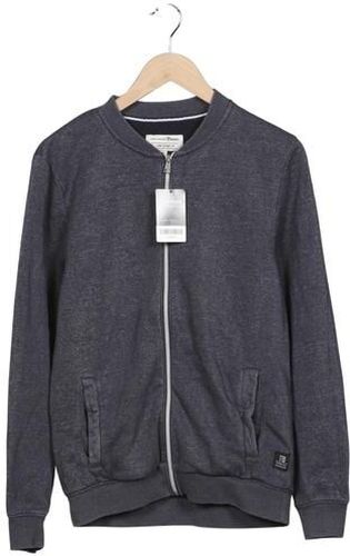 Herren Strickjacke, grau, Gr. M, Baumwolle, Synthetik - Second Hand - Tom Tailor Denim - Modalova