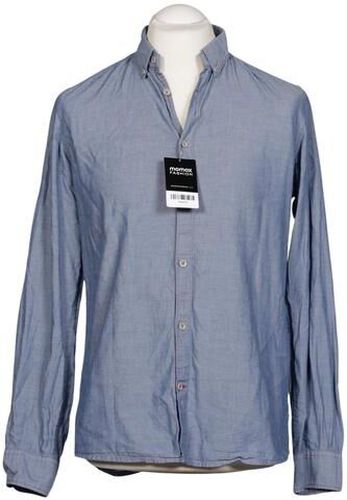 Herren Hemd, blau, Gr. M, Baumwolle - Second Hand - Tom tailor - Modalova