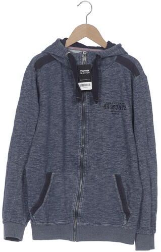Herren Kapuzenpullover, blau, Gr. M, Baumwolle - Second Hand - Tom tailor - Modalova