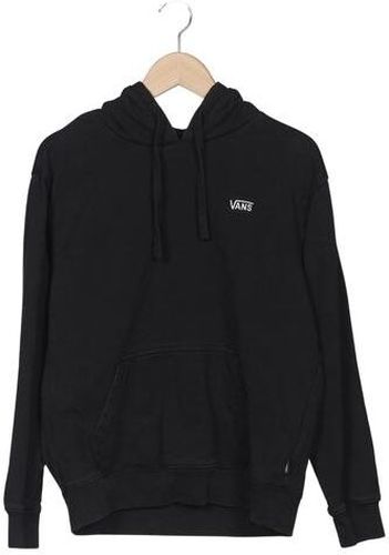 Herren Kapuzenpullover, schwarz, Gr. M, Baumwolle - Second Hand - Vans - Modalova