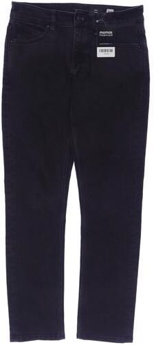 Herren Jeans, schwarz, Gr. W28, Elasthan, Baumwolle, Synthetik - Second Hand - Volcom - Modalova