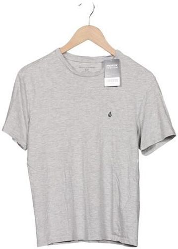 Herren T-Shirt, grau, Gr. S, Baumwolle, Viskose - Second Hand - Volcom - Modalova
