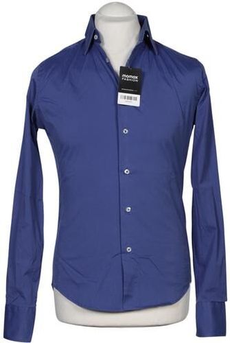 Herren Hemd, blau, Gr. M, Elasthan, Baumwolle, Synthetik - Second Hand - Zara - Modalova
