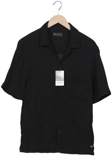 Herren Hemd, schwarz, Gr. S, Baumwolle - Second Hand - Zara - Modalova