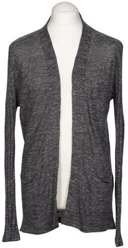 Herren Strickjacke, grau, Gr. XL, Leinen, Synthetik - Second Hand - Zara - Modalova