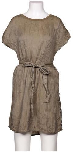 Damen Kleid, beige, Gr. S, Baumwolle, Seide - Second Hand - 10days - Modalova