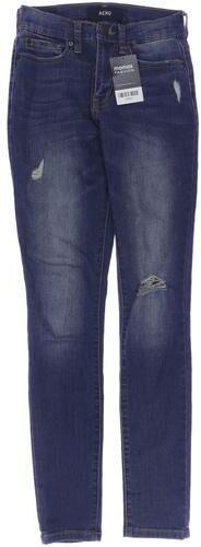 Damen Jeans, blau, Gr. W24 L28, Elasthan, Baumwolle, Synthetik - Second Hand - Aéropostale - Modalova