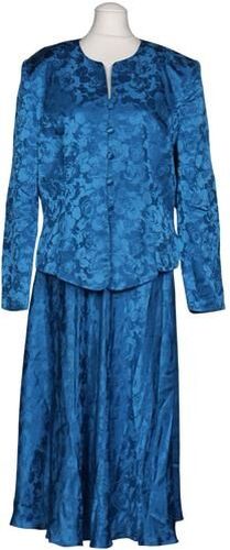 Damen Anzug, blau, Gr. EU 42, Seide, Viskose - Second Hand - Adrianna Papell - Modalova