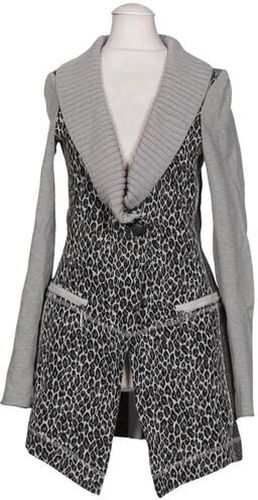 Damen Blazer, grau, Gr. EU 34, Baumwolle, Synthetik - Second Hand - Airfield - Modalova