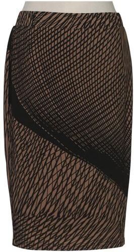 Damen Rock, braun, Gr. EU 36, Elasthan, Synthetik - Second Hand - Alba Moda - Modalova