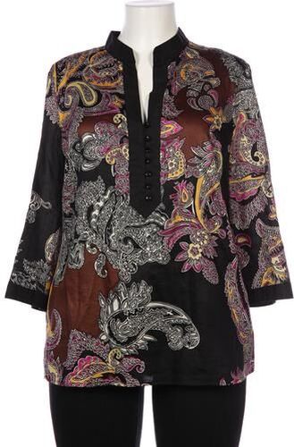 Damen Bluse, schwarz, Gr. EU 42, Baumwolle - Second Hand - Alba Moda - Modalova