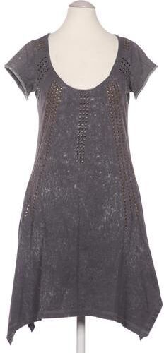 Damen Kleid, grau, Gr. EU 36, Baumwolle - Second Hand - Alba Moda - Modalova