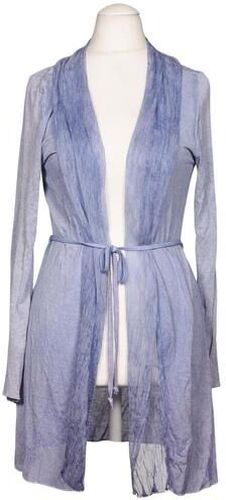 Damen Strickjacke, hellblau, Gr. EU 38, Elasthan, Seide, Viskose - Second Hand - Alba Moda - Modalova