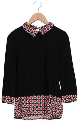 Damen Langarmshirt, schwarz, Gr. S - Second Hand - Alba Moda - Modalova