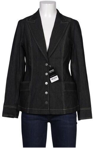 Damen Blazer, schwarz, Gr. EU 38, Elasthan, Baumwolle, Synthetik - Second Hand - Alba Moda - Modalova