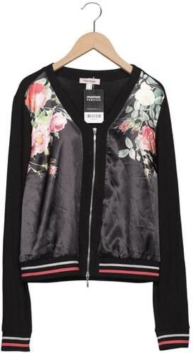 Damen Strickjacke, schwarz, Gr. EU 34, Elasthan, Baumwolle, Synthetik, Viskose - Second Hand - Alba Moda - Modalova