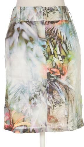 Damen Rock, mehrfarbig, Gr. EU 40, Leinen, Viskose - Second Hand - Alba Moda - Modalova